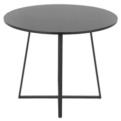 Best Kirklands Home Canary Cosmo Round Dining Table Black