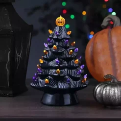 Online Kirklands Home Ceramic LED Halloween Tree Black