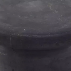 Discount Kirklands Home Clay Hourglass Accent Table Black