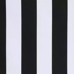 Clearance Kirklands Home Black Coastal Stripe Outdoor Curtain Panel, 84 in.