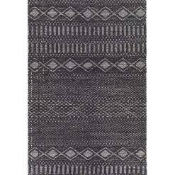 Sale Kirklands Home Diamond Jute Area Rug, 8x10 Black