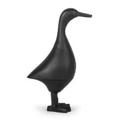 New Kirklands Home Dixie Duck Figurine Black