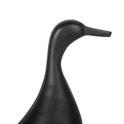 New Kirklands Home Dixie Duck Figurine Black