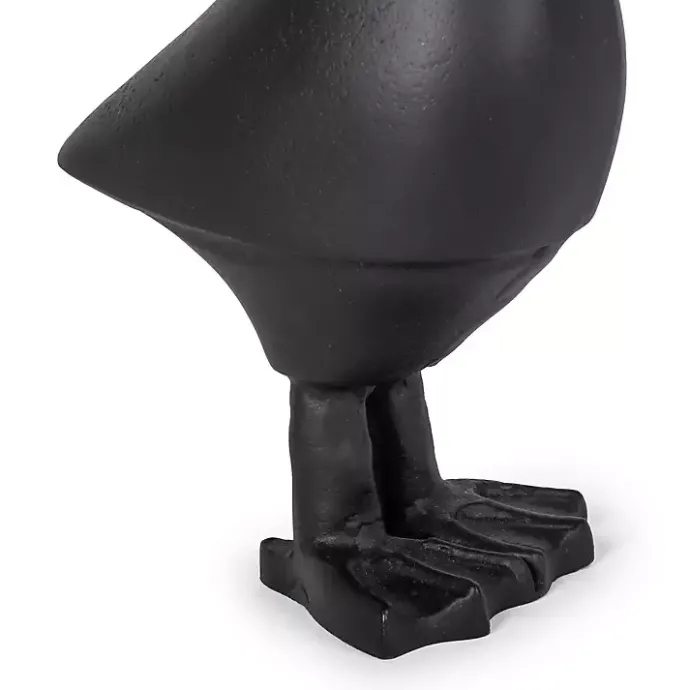 New Kirklands Home Dixie Duck Figurine Black