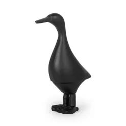 New Kirklands Home Dixie Duck Figurine Black