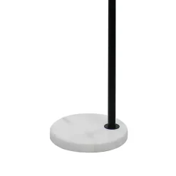 Best Kirklands Home Black Downbridge Marble Base Floor Lamp White