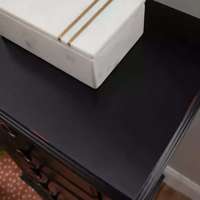 Best Kirklands Home 5-Drawer Ollie Petite Jewelry Armoire Black