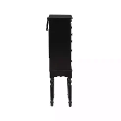 Best Kirklands Home 5-Drawer Ollie Petite Jewelry Armoire Black