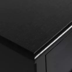 Clearance Kirklands Home 3-Drawer Winnie Accent Table Black