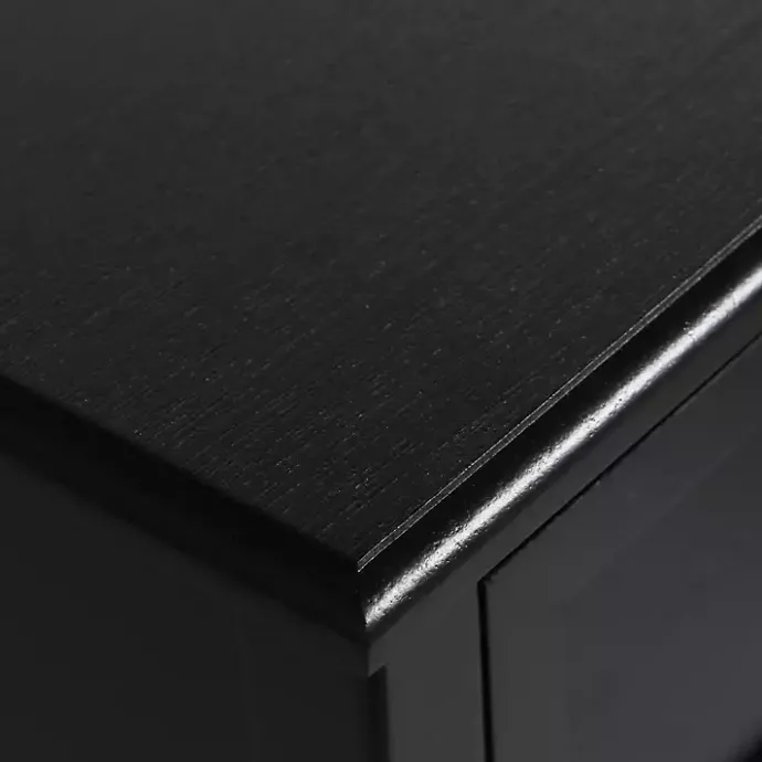 Clearance Kirklands Home 3-Drawer Winnie Accent Table Black