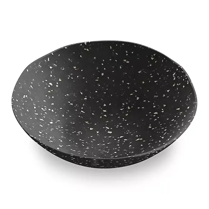 Outlet Kirklands Home Faye Melamine Cereal Bowls, Set of 6 Black
