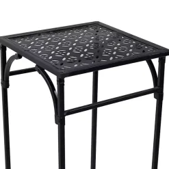 Clearance Kirklands Home Garden 3-pc. Plant Stand Set Black