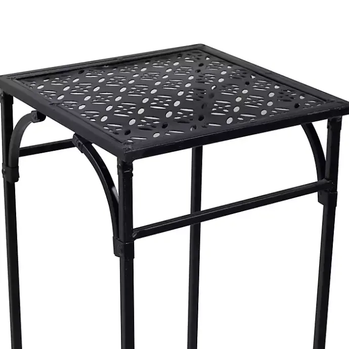 Clearance Kirklands Home Garden 3-pc. Plant Stand Set Black