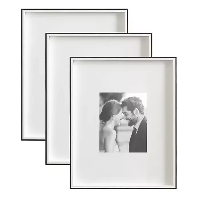 Kirklands Home Black Gibson 3-pc. Gallery Frame Set, 16x20 in.