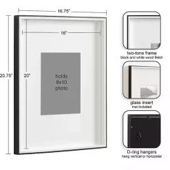 Kirklands Home Black Gibson 3-pc. Gallery Frame Set, 16x20 in.