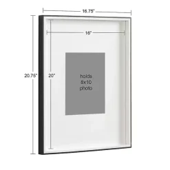 Kirklands Home Black Gibson 3-pc. Gallery Frame Set, 16x20 in.