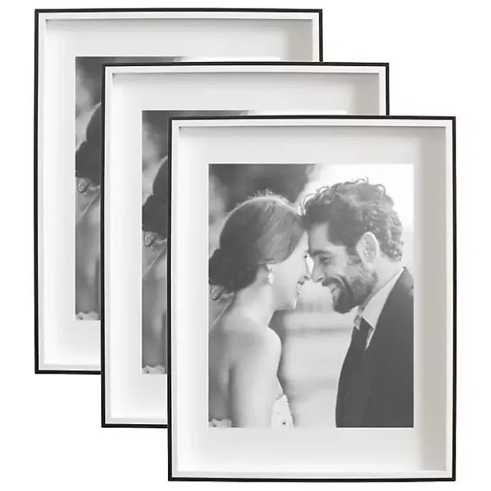 Best Kirklands Home Black Gibson 3-pc. Gallery Frame Set, 14x18 in.