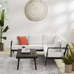 Hot Kirklands Home Holland Outdoor Coffee Table Black