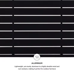 Hot Kirklands Home Holland Outdoor Coffee Table Black