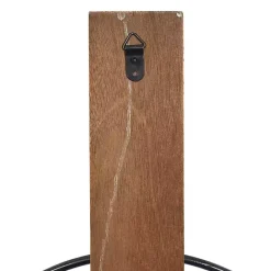 Best Kirklands Home Black Hoop Glass Sleeve Wall Sconce, 28 in.