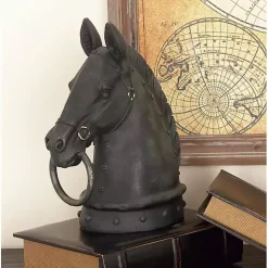 Online Kirklands Home Horse Head Statue, 12 in. Black