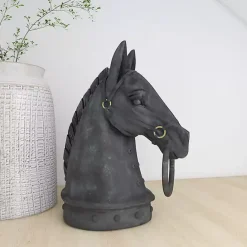 Online Kirklands Home Horse Head Statue, 12 in. Black