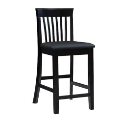 New Kirklands Home Jayden Craftsman Counter Stool Black