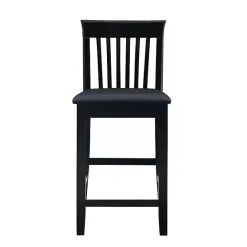 New Kirklands Home Jayden Craftsman Counter Stool Black