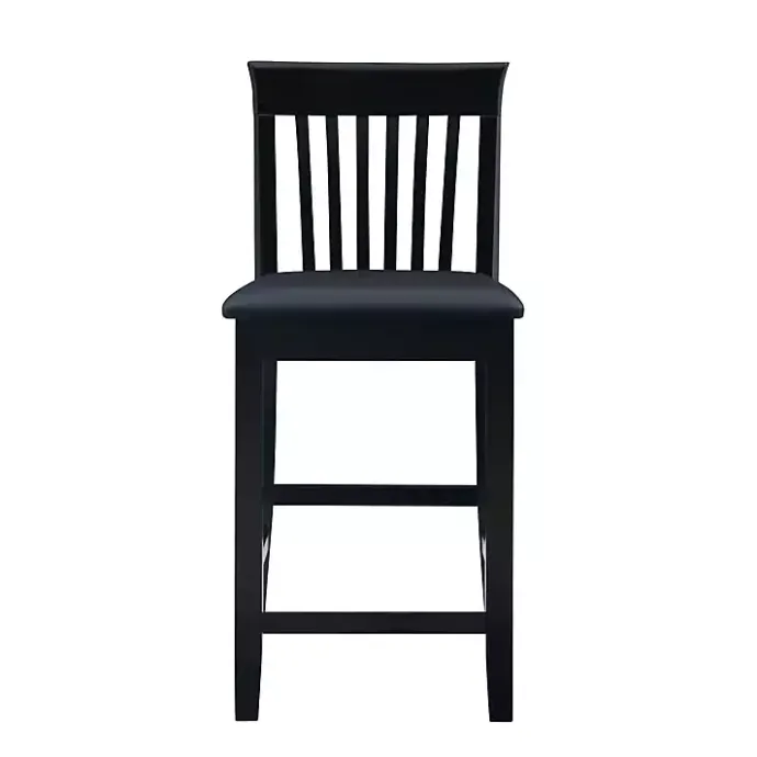 New Kirklands Home Jayden Craftsman Counter Stool Black