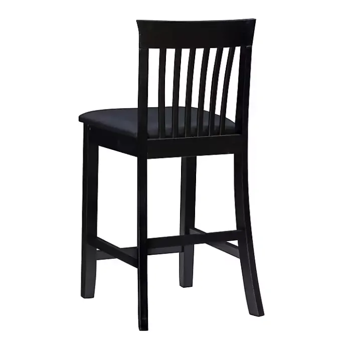 New Kirklands Home Jayden Craftsman Counter Stool Black