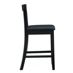 New Kirklands Home Jayden Craftsman Counter Stool Black