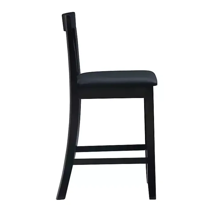 New Kirklands Home Jayden Craftsman Counter Stool Black