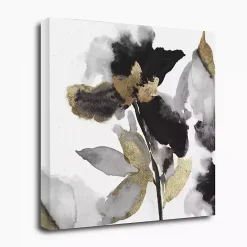 Best Kirklands Home Black Leaves II Giclee Canvas Art Print, 30x30 in.