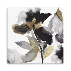 Clearance Kirklands Home Black Leaves II Giclee Canvas Art Print, 40x40 in.