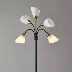 Online Kirklands Home Black 5-Light Adjustable Tree Floor Lamp