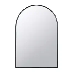 Clearance Kirklands Home Long Arched Wall Mirror Black