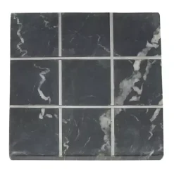 Clearance Kirklands Home Marble Tic Tac Toe Board Black