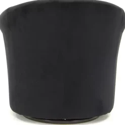 Best Kirklands Home Marley Swivel Accent Chair Black