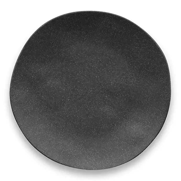 Online Kirklands Home Melamine Santal Dinner Plates, Set of 6 Black