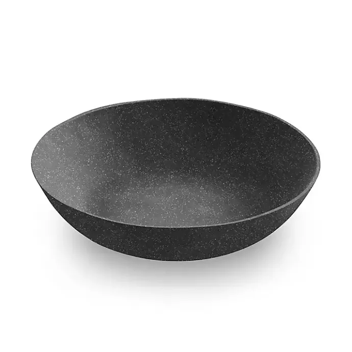 Hot Kirklands Home Melamine Santal Dinner Bowls, Set of 6 Black