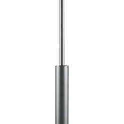 Clearance Kirklands Home Black Metal & Bowl Glass Shade 6-Light Chandelier