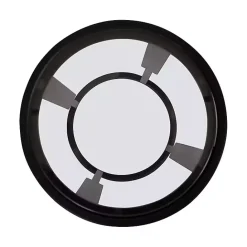 Sale Kirklands Home Metal & Glass Ravalli Drink Table Black