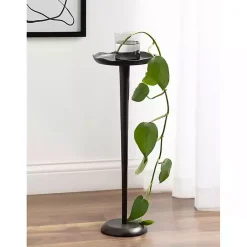 Sale Kirklands Home Metal Alicia Accent Table Black
