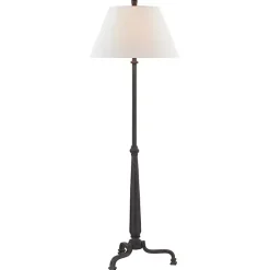 Sale Kirklands Home Black Metal Antique Randy Floor Lamp White