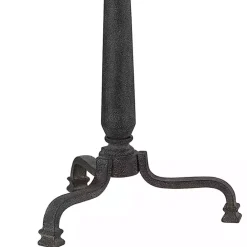 Sale Kirklands Home Black Metal Antique Randy Floor Lamp White