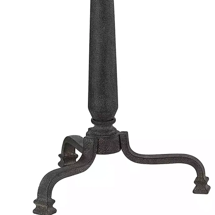 Sale Kirklands Home Black Metal Antique Randy Floor Lamp White