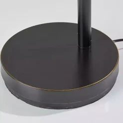 Online Kirklands Home Black Metal Arch Modern Floor Lamp White