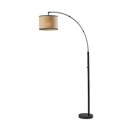 Hot Kirklands Home Metal Arched Floor Lamp Black