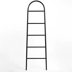 Online Kirklands Home Metal Arched Leaning Ladder Black