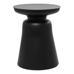 Hot Kirklands Home Metal Bell Shaped Accent Table Black